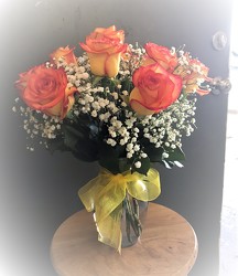 10 Citrus Roses from Kelley's Florist in Lake Placid, FL