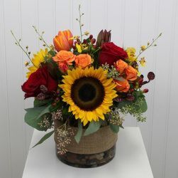 Fall Arrangement from Kelley's Florist in Lake Placid, FL