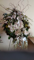 Grapevine Sympathy Wreath from Kelley's Florist in Lake Placid, FL