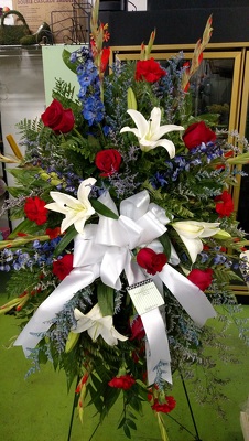 All American Tribute from Kelley's Florist in Lake Placid, FL
