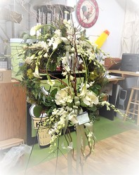 Loving Remembrance Wreath from Kelley's Florist in Lake Placid, FL