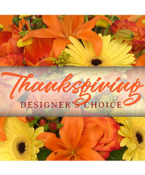 Thanksgiving Designers Choice from Kelley's Florist in Lake Placid, FL